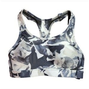 Avia Activewear Racerback Sports Top/Bra Women Med Size 8-10; Black/Grey/White